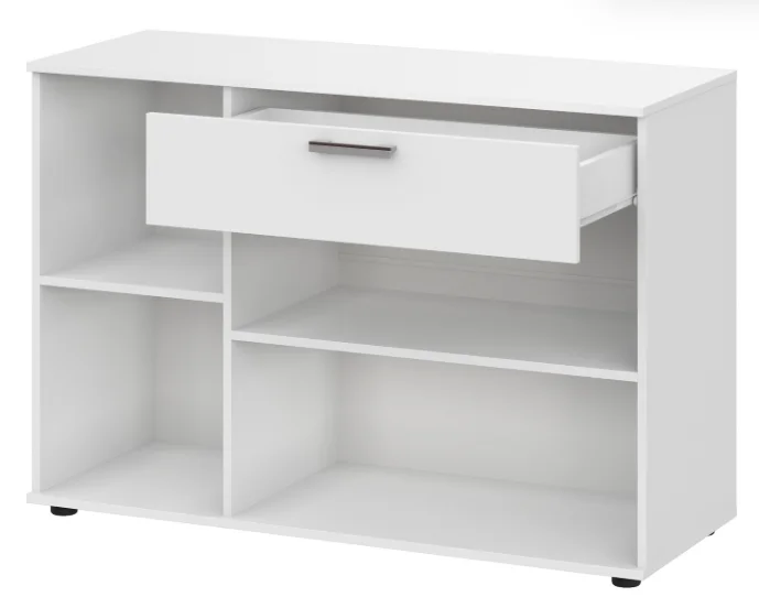 Комод GreenMebel КМ-28 120.2x46x82.6см белый купить,NaN