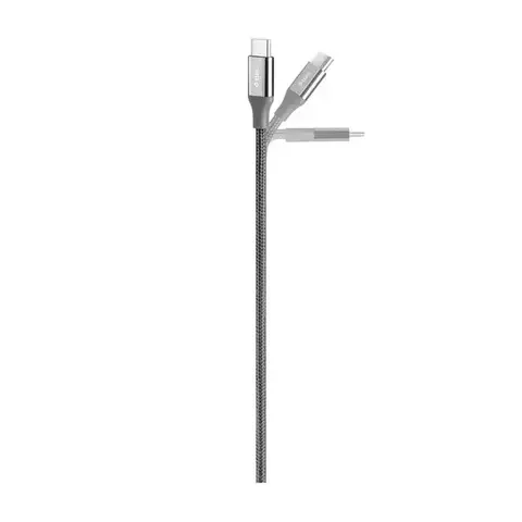 Кабель TTEC Alumicable Type-C-Type-C Fast Charging Cable 1.5m Space Grey