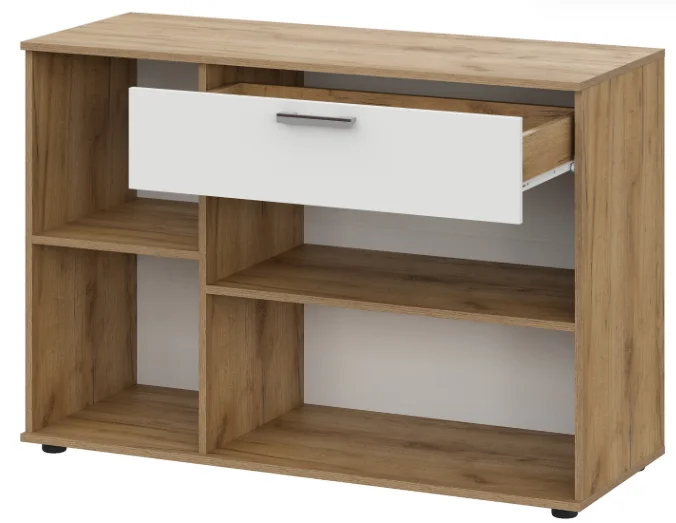 Комод GreenMebel КМ-28 120.2x46x82.6см белый купить,NaN