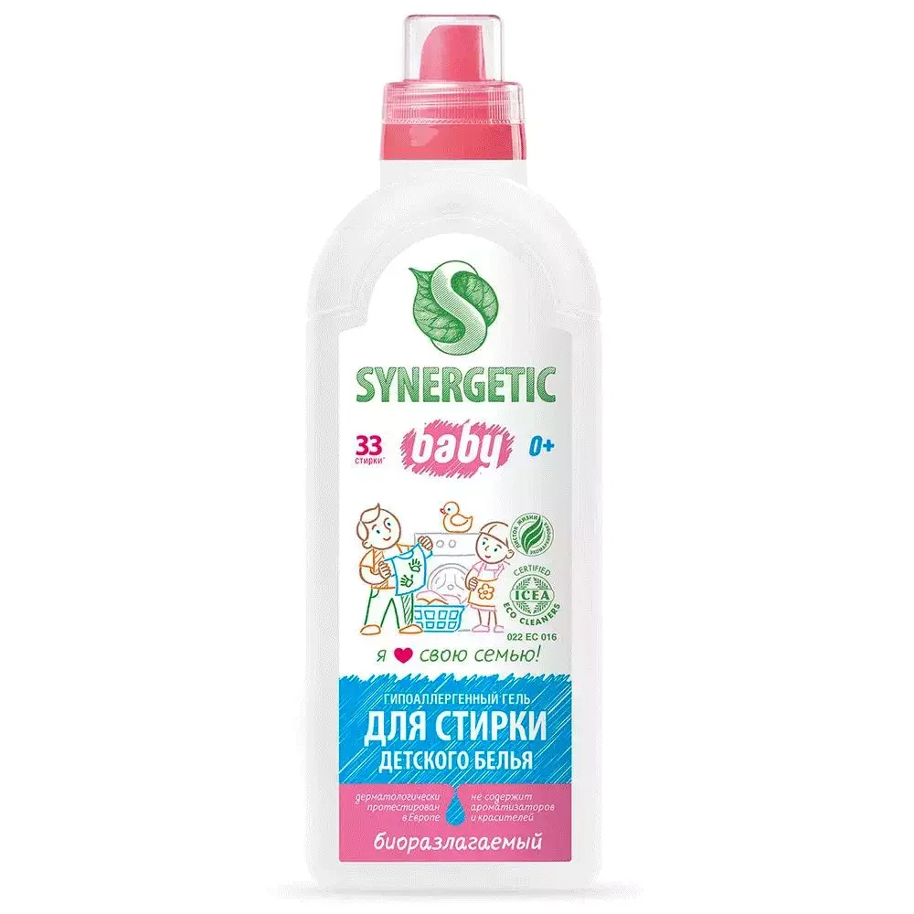 Гель для стирки Synergetic Baby 1L
