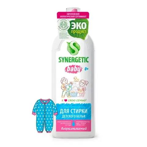 Гель для стирки Synergetic Baby 1L