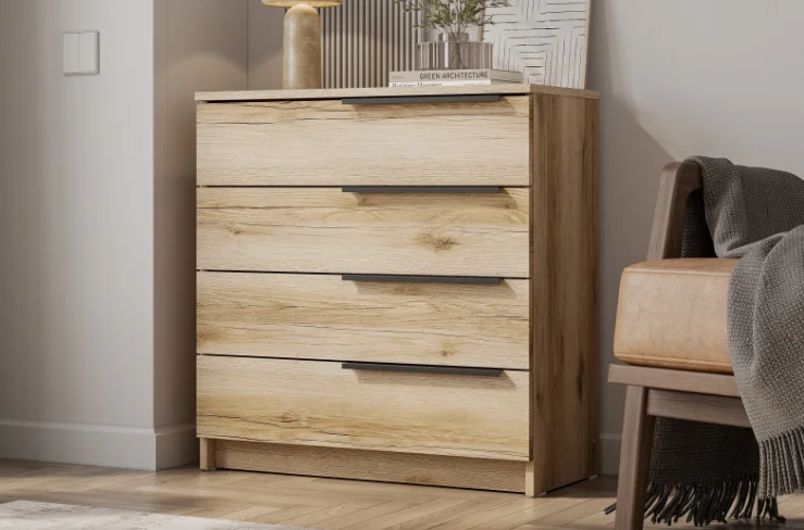 Комод GreenMebel КМ-26 70.2x33.4x72.9см коричневый купить,NaN