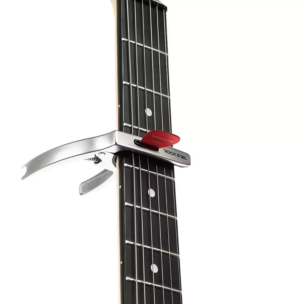 Каподастр для гитары Rockstel RGC-501A Silver купить,0
