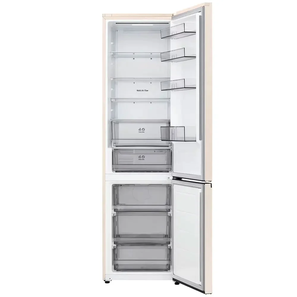 Холодильник LG GC-B 509 EELM бежевый