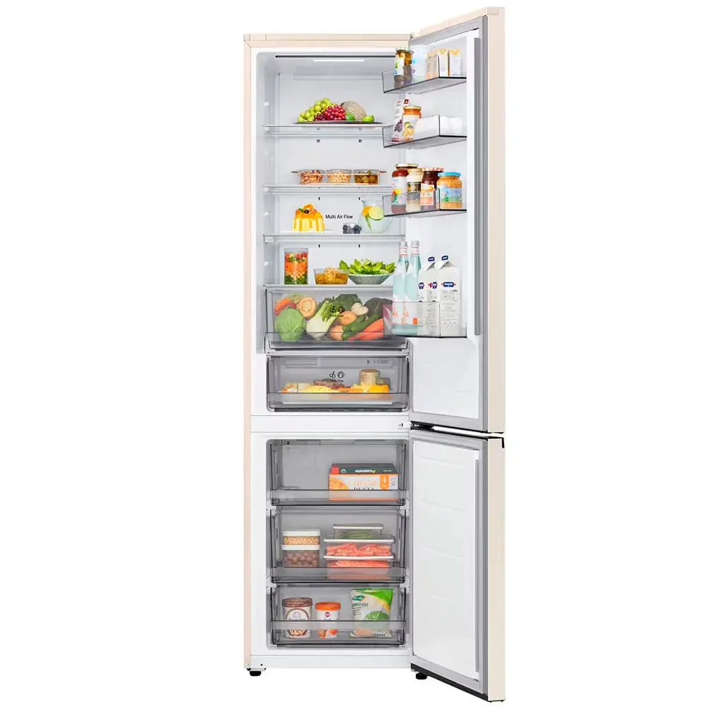 Холодильник LG GC-B 509 EELM бежевый
