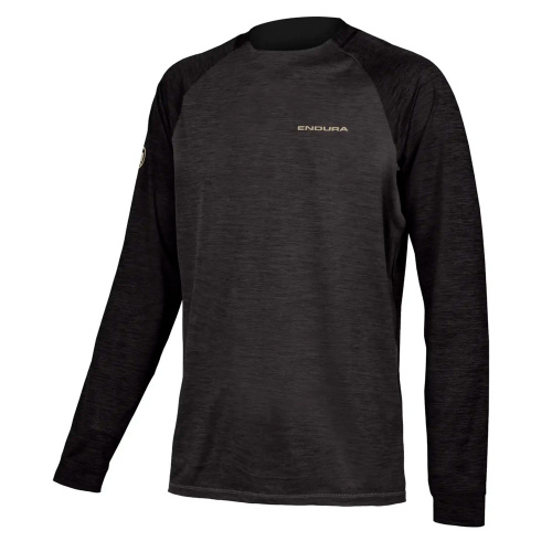 Джерси Endura SingleTrack L/S Jersey черно-серое XL купить,NaN