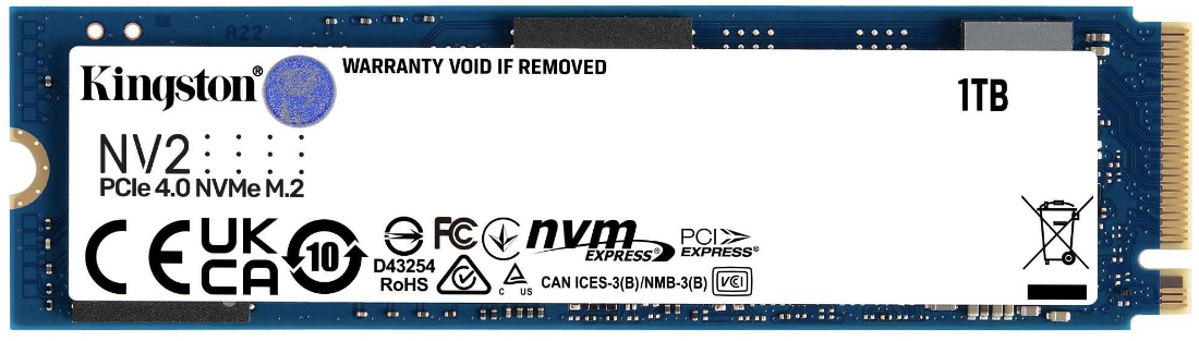 SSD накопитель Kingston SNV2S/1000G 1Tb