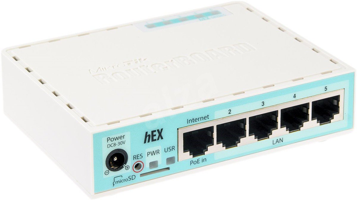 Маршрутизатор MikroTik hEX RB750Gr3 белый