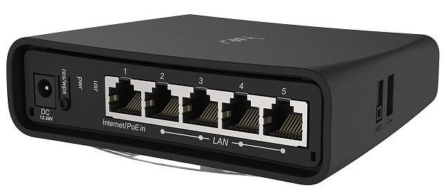 Маршрутизатор MikroTik haP ac2 RBD52G-5HacD2HnD-TC черный - ForteMarket Маршрутизатор MikroTik haP ac2 RBD52G-5HacD2HnD-TC черный купить,0