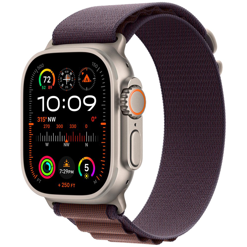 Смарт-часы Apple Watch Ultra 2 GPS + Cellular 49mm MRET3 Indigo Alpine Loop — M