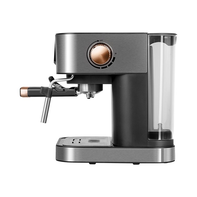 Кофеварка Redmond RCM-CBM1514 черно-серебристая