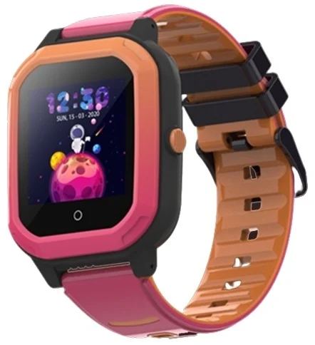 Смарт-часы Wonlex KT20 36mm с видеозвонком Black Pink