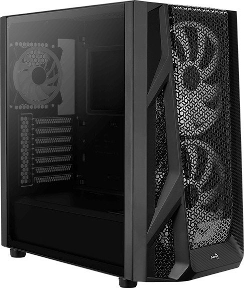 Корпус AeroCool NightHawk Duo черный купить,0