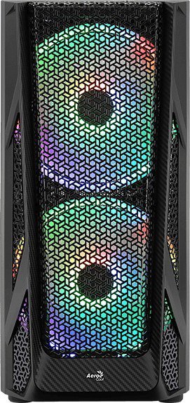 Корпус AeroCool NightHawk Duo черный купить,0