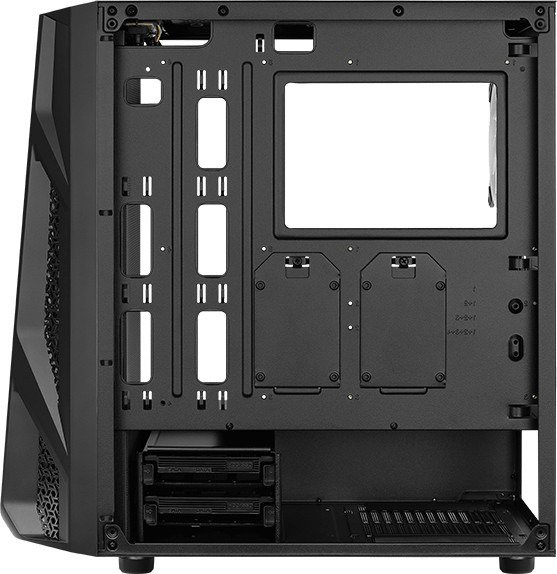 Корпус AeroCool NightHawk Duo черный купить,0