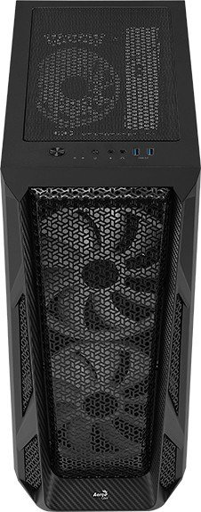 Корпус AeroCool NightHawk Duo черный купить,0