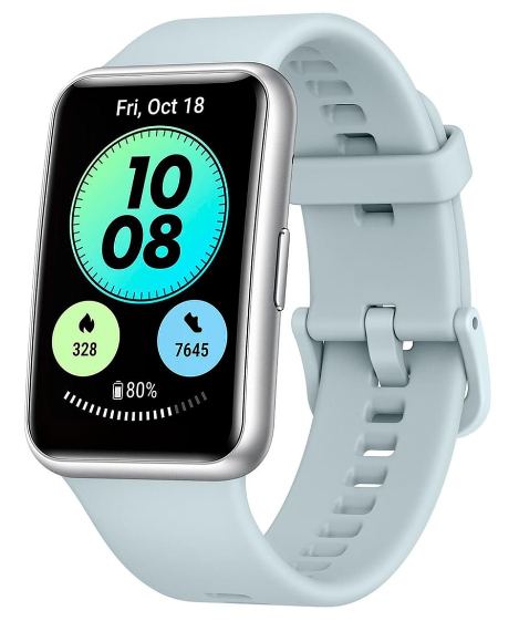 Часы Huawei Watch Fit 2 Active Yoda-B09S YDA-B09S 55028918 46мм Isle Blue