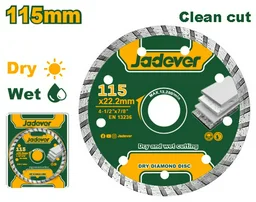 Диск отрезной алмазный Jadever JDDC3K02 115x22.2х7.5мм