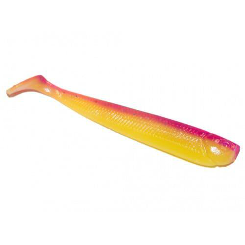 Силиконовая приманка Pro Baits Kilka 80мм желто-фиолетовая купить,NaN