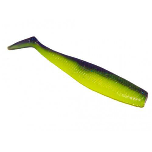 Силиконовая приманка Pro Baits Joker 90мм желто-синяя купить,NaN