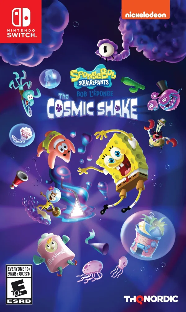 Игра для NS SpongeBob Squarepants - The Cosmic Shake
