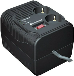 Стабилизатор Defender AVR Typhoon 600Вт черный