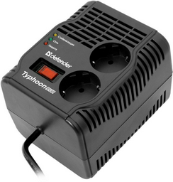 Стабилизатор Defender AVR Typhoon 600Вт черный