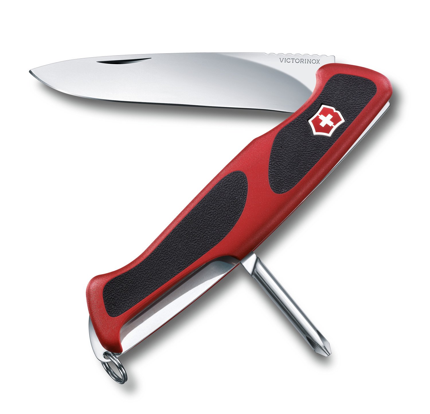 Нож швейцарский Victorinox RangerGrip 53 0.9623.C красно-черный купить,NaN