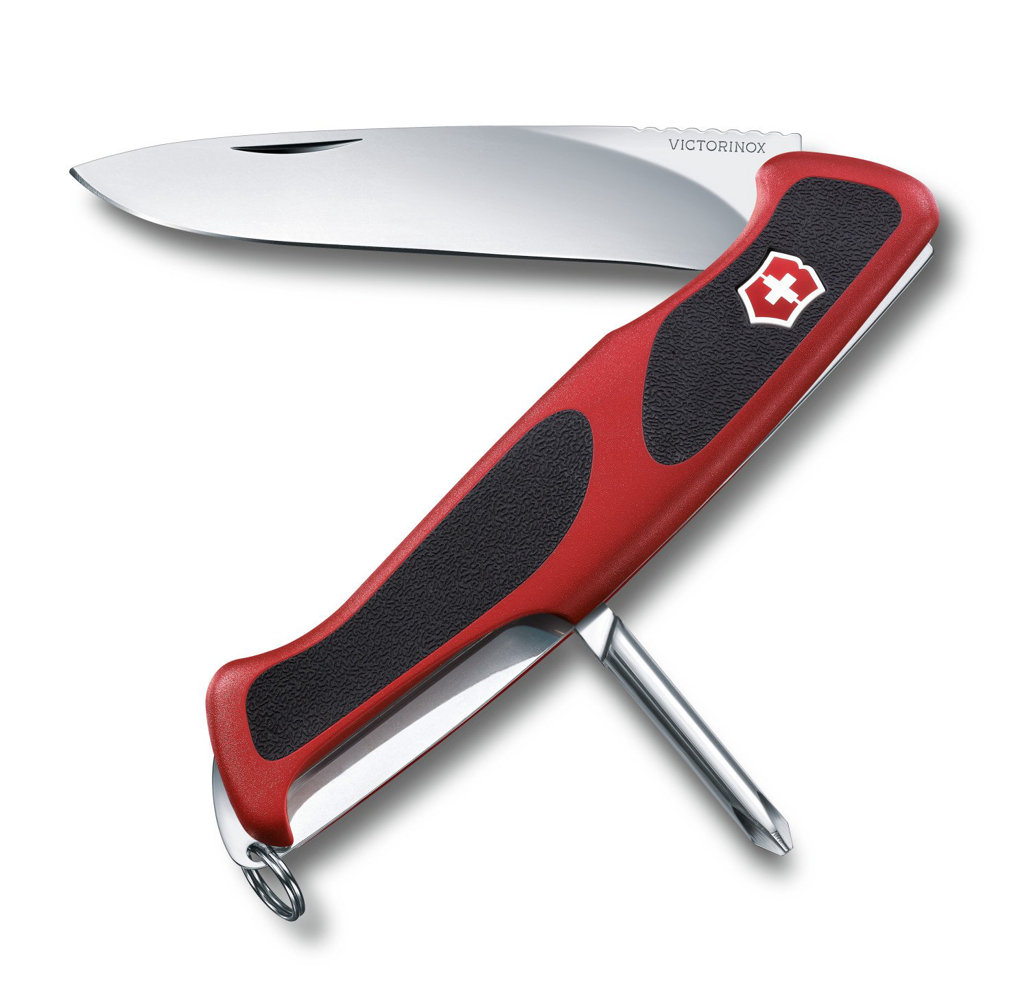 Нож швейцарский Victorinox RangerGrip 53 0.9623.C красно-черный купить,NaN
