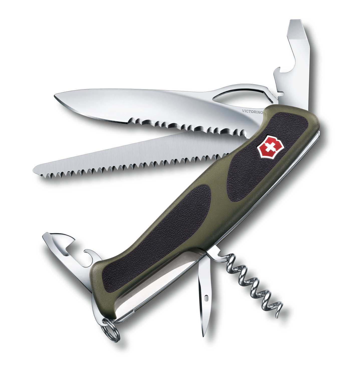 Нож швейцарский Victorinox RangerGrip 179 0.9563.MWC4 чёрно-зелёный купить,NaN