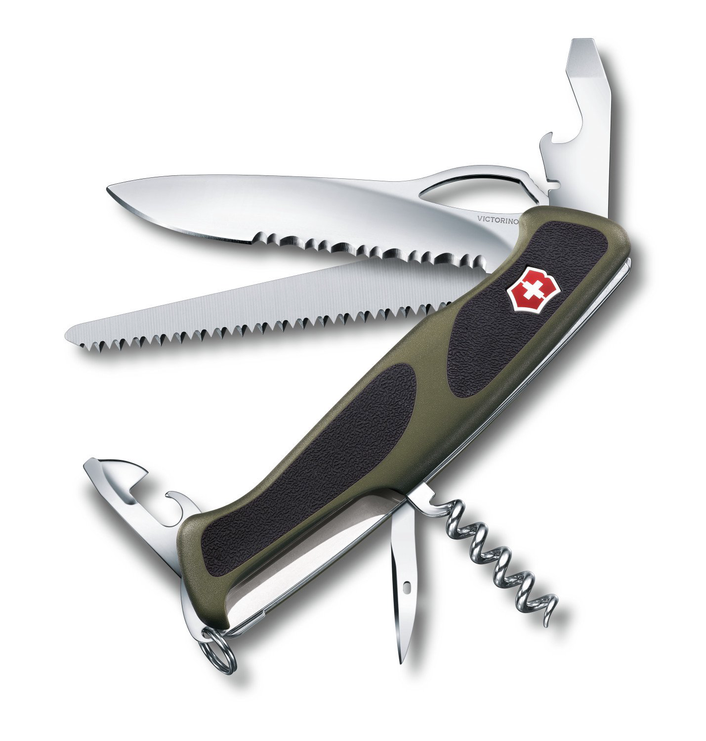 Нож швейцарский Victorinox RangerGrip 179 0.9563.MWC4 чёрно-зелёный купить,NaN