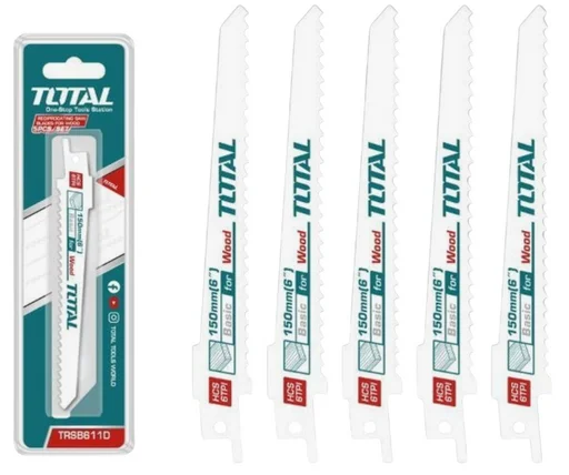 Набор полотен для сабельной пилы Total TRSB1111DF 5шт