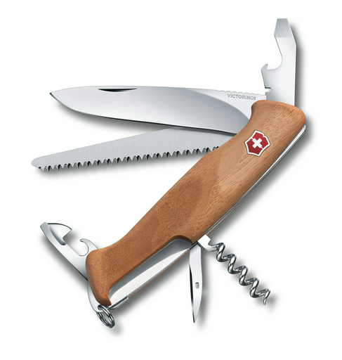 Нож складной Victorinox RangerWood 55 0.9561.63 коричневый
