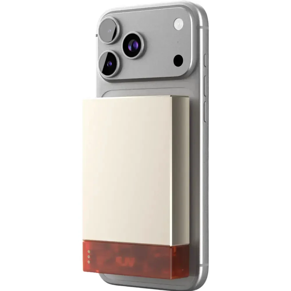 Внешний аккумулятор VLP NEO MagSafe Qi2.2 1045002 10000 mAh Аmber gray 