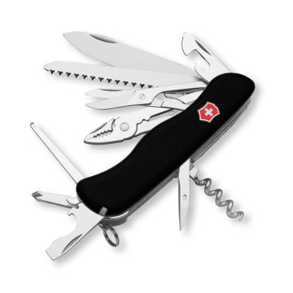 Нож швейцарский Victorinox Hercules 0.9043.3 черный купить,NaN