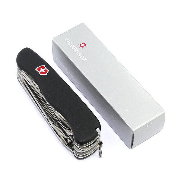 Нож швейцарский Victorinox Hercules 0.9043.3 черный купить,NaN