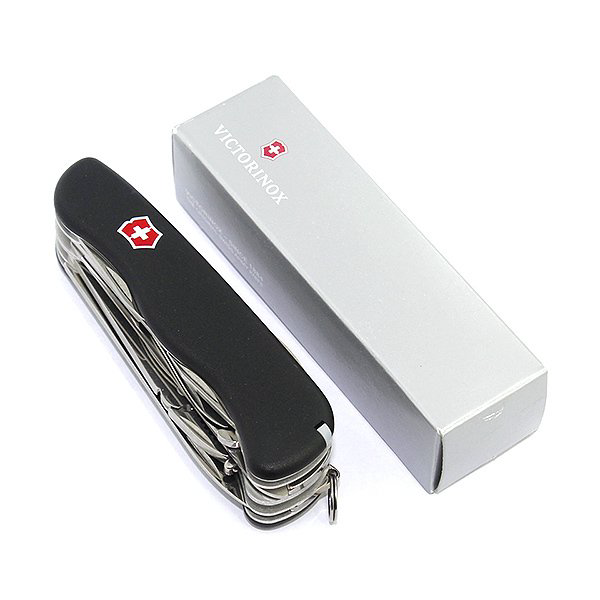 Нож швейцарский Victorinox Hercules 0.9043.3 черный купить,NaN