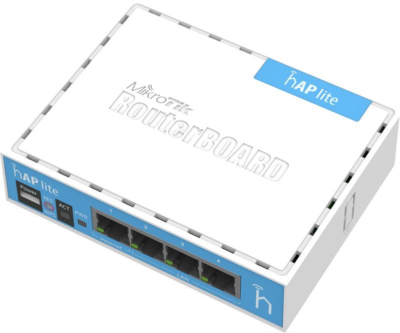 Маршрутизатор MikroTik hAP lite RB941-2nD белый