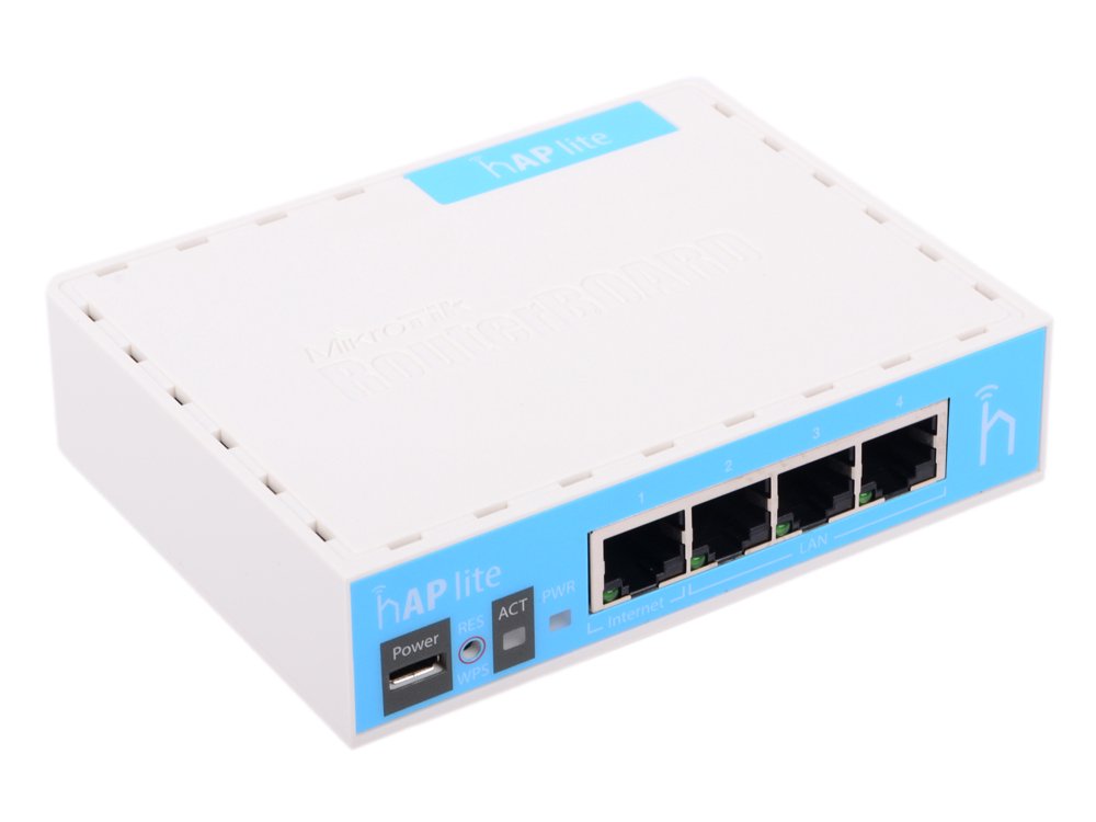 Маршрутизатор MikroTik hAP lite RB941-2nD белый