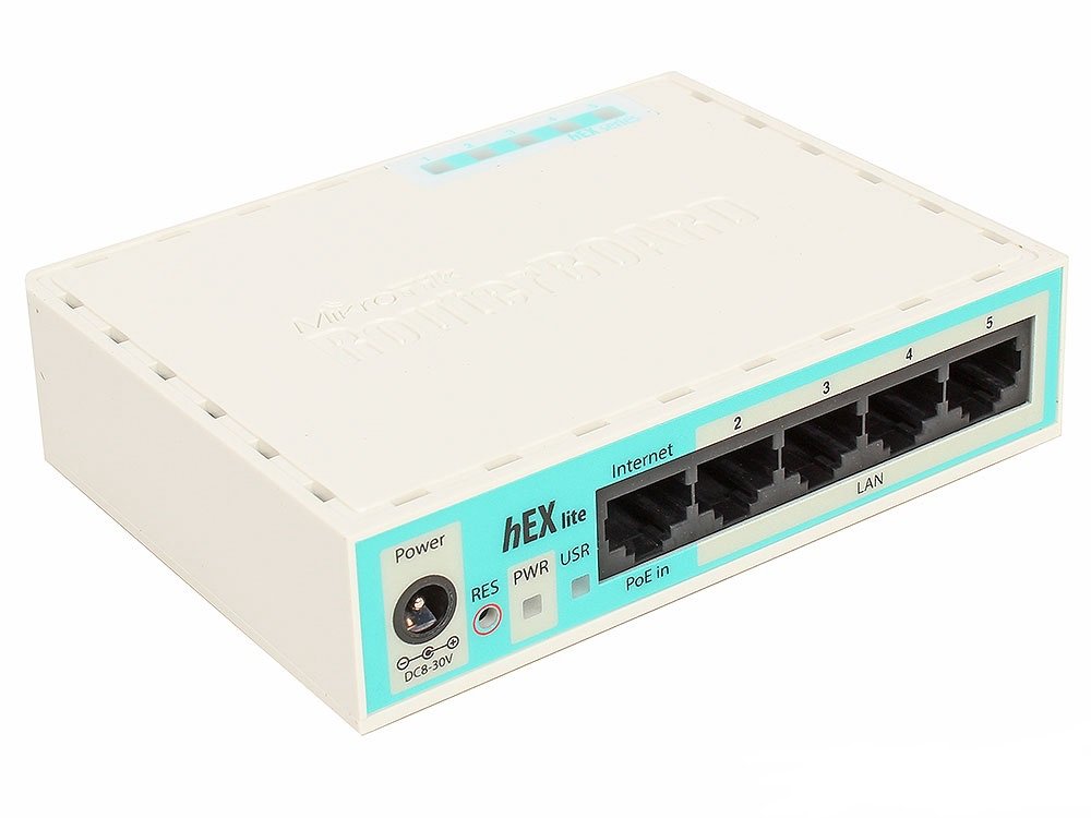 Маршрутизатор MikroTik Hex Lite RB750r2 белый - ForteMarket Маршрутизатор MikroTik Hex Lite RB750r2 белый купить,0