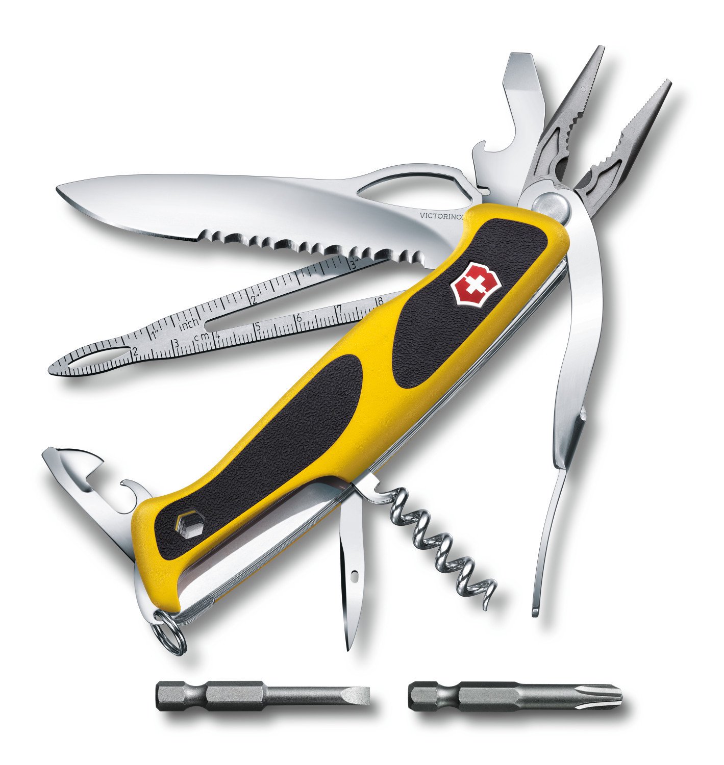Нож складной Victorinox RangerGrip Boatsman 0.9798.MWC8 желтый