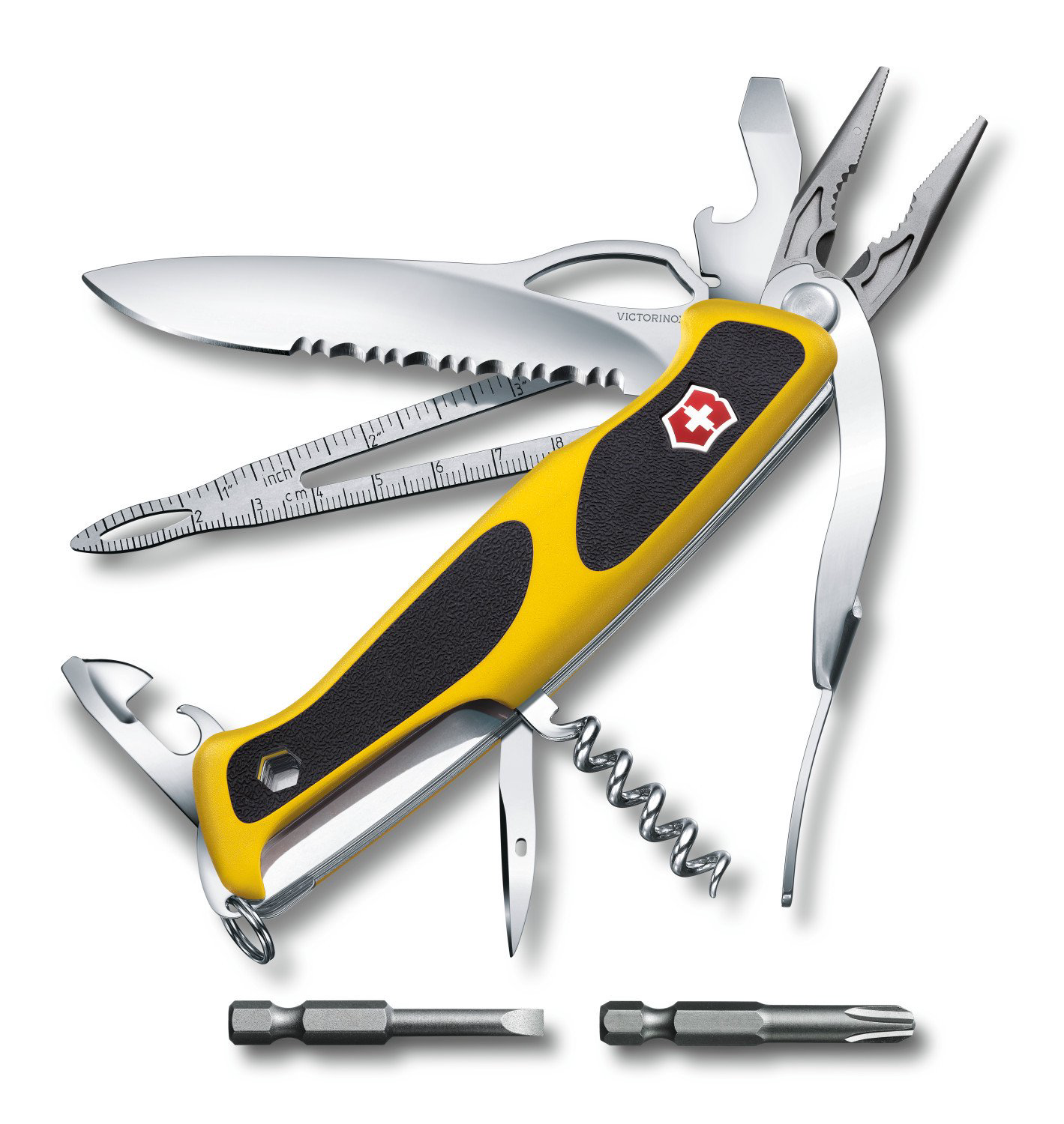 Нож складной Victorinox RangerGrip Boatsman 0.9798.MWC8 желтый