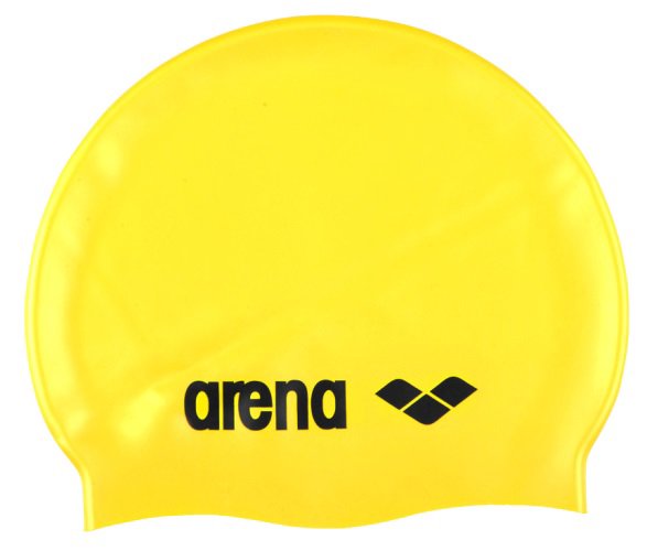 Шапочка для плавания Arena Classic silicone 20 желтая купить,NaN