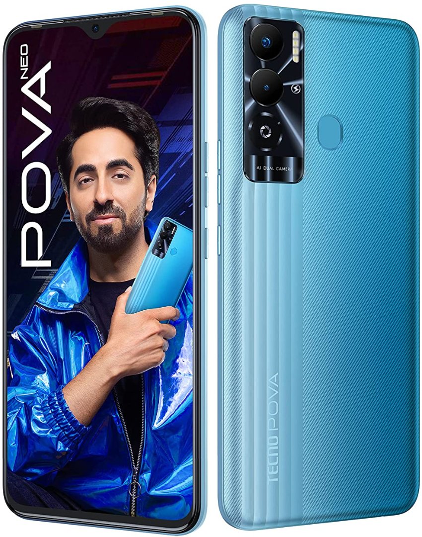 Смартфон Tecno Pova Neo 4/64Gb Geek Blue купить,NaN