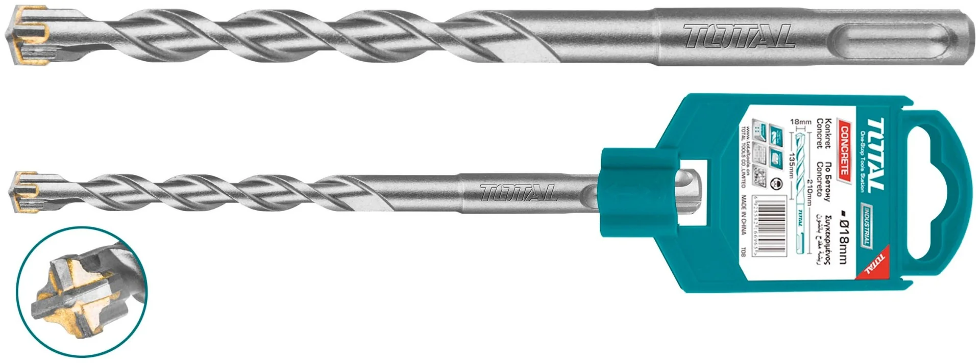 Бур Total TAC311203 12х200х260мм