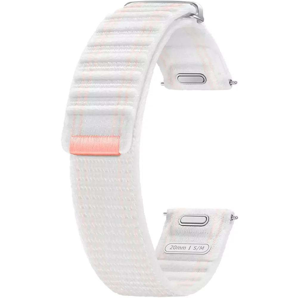 Ремешок для Samsung Galaxy Watch 7 Samsung Fabric ET-SVL30SWEGRU S/M Pink White - ForteMarket Ремешок для Samsung Galaxy Watch 7 Samsung Fabric ET-SVL30SWEGRU S/M Pink White купить,0