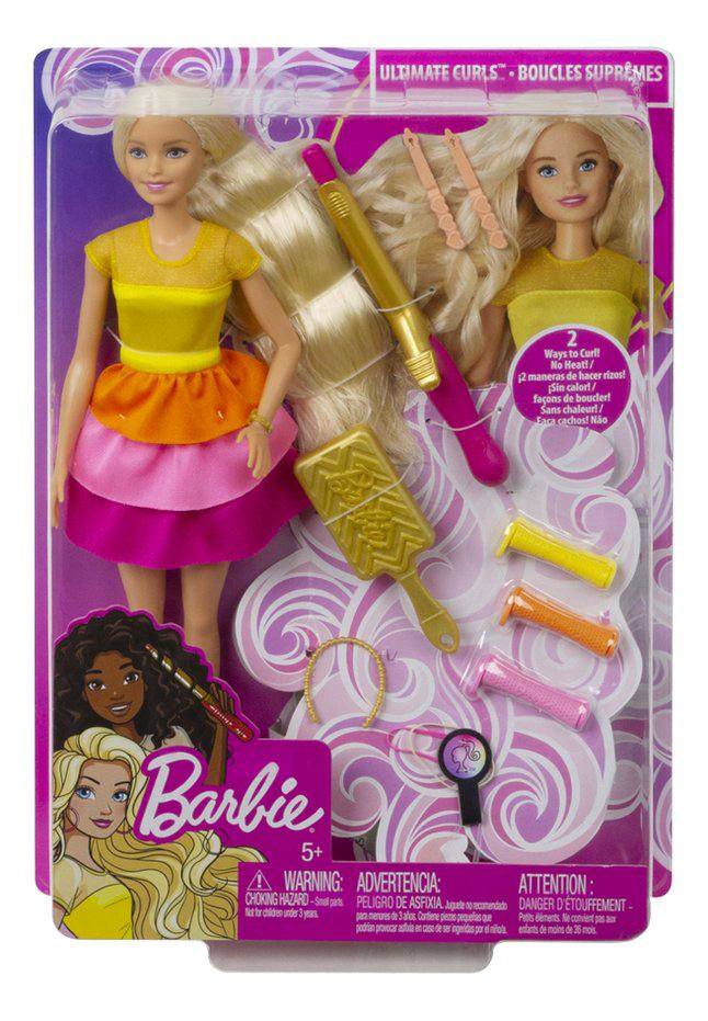 Игровой набор Mattel Barbie Роскошные локоны купить,NaN