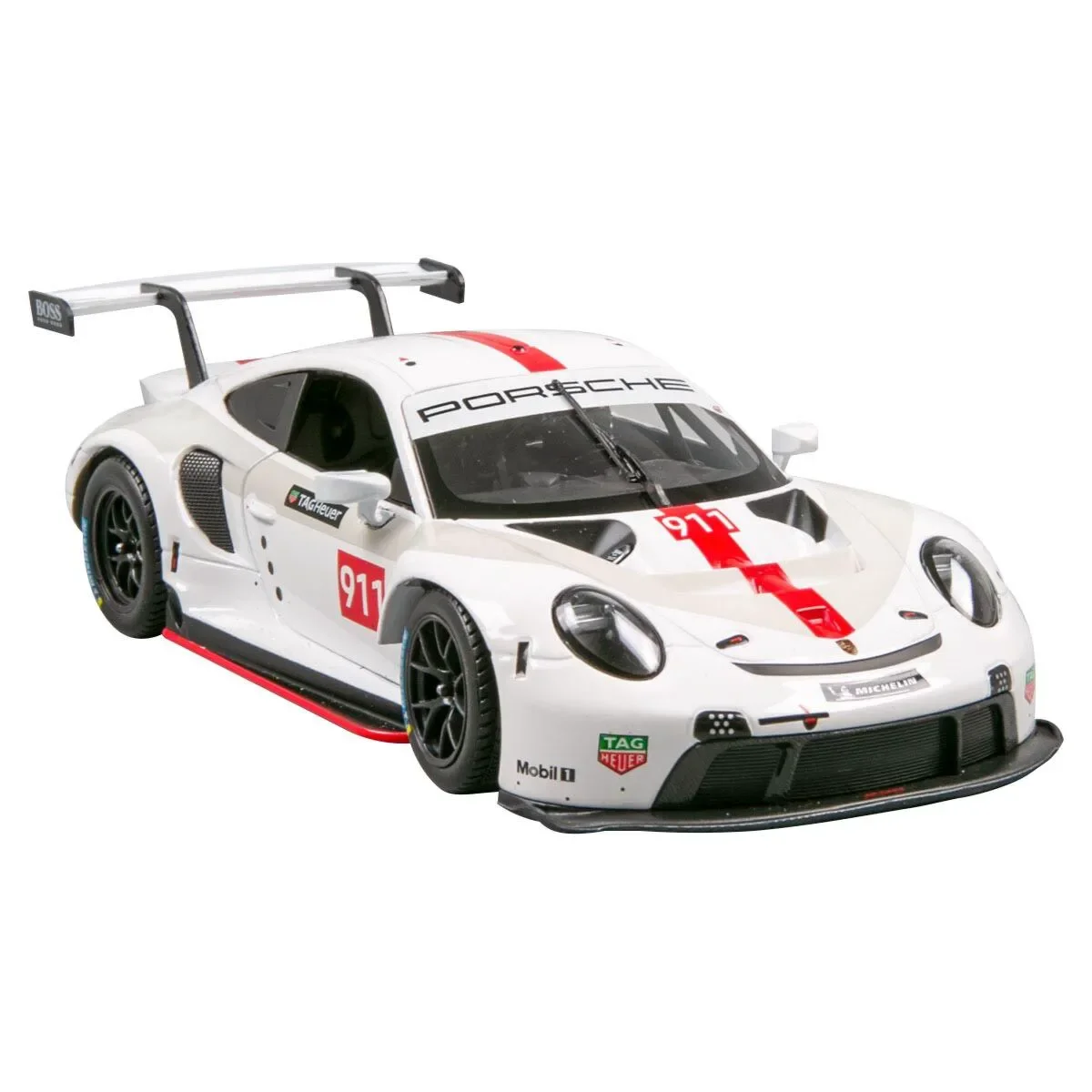 Машинка игрушечная Bburago Porsche 911 RSR GT 1:24 белая купить,NaN