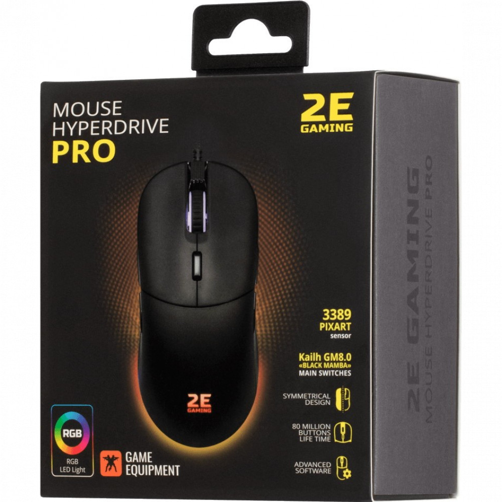 Мышь 2E GAMING HyperDrive Pro 2E-MGHDPR-BK Black купить,0