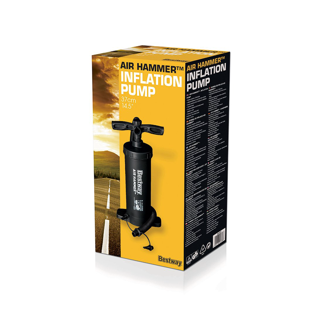 Насос ручной Bestway 62086 черный купить,7190